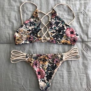 Two Piece High Neck Bikini